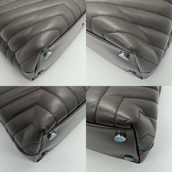 Authentic Yves Saint Laurent large Lou Lou chain bag - Picture 10 of 17